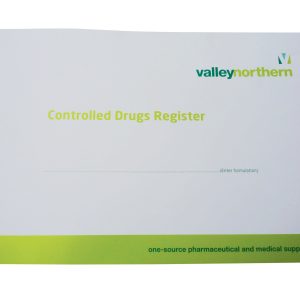 Controlled Drugs Register Book