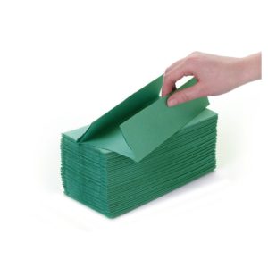 C-Fold Green Hand Towels 1ply