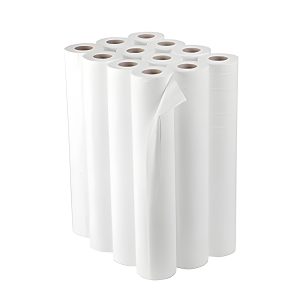 White Recycled Content Hygiene Rolls (2ply, 20", 108 sheets)