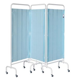 3 Panel Screen with Curtains (h)172 x (w)188 x (d)38cm