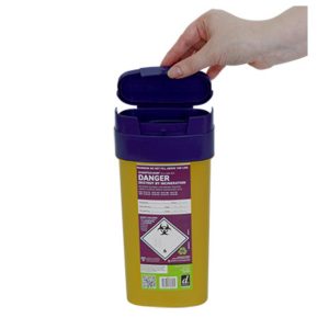 SHARPSGUARD Eco Cyto Sharps Bin - 0.6L