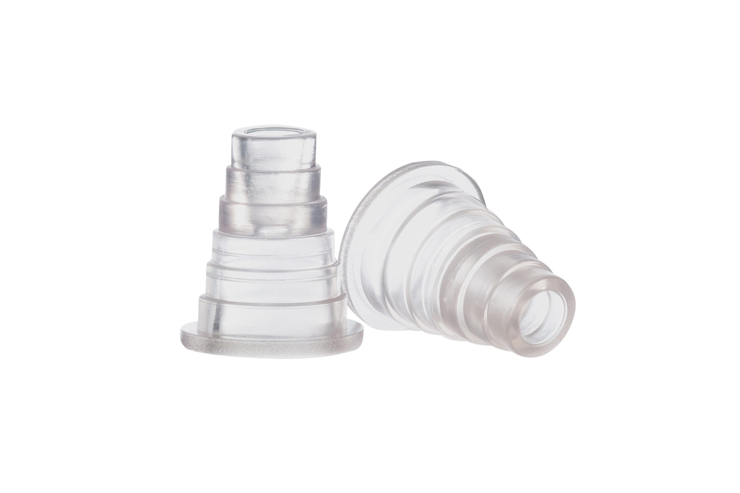 Precision Clear Tapered Bungs