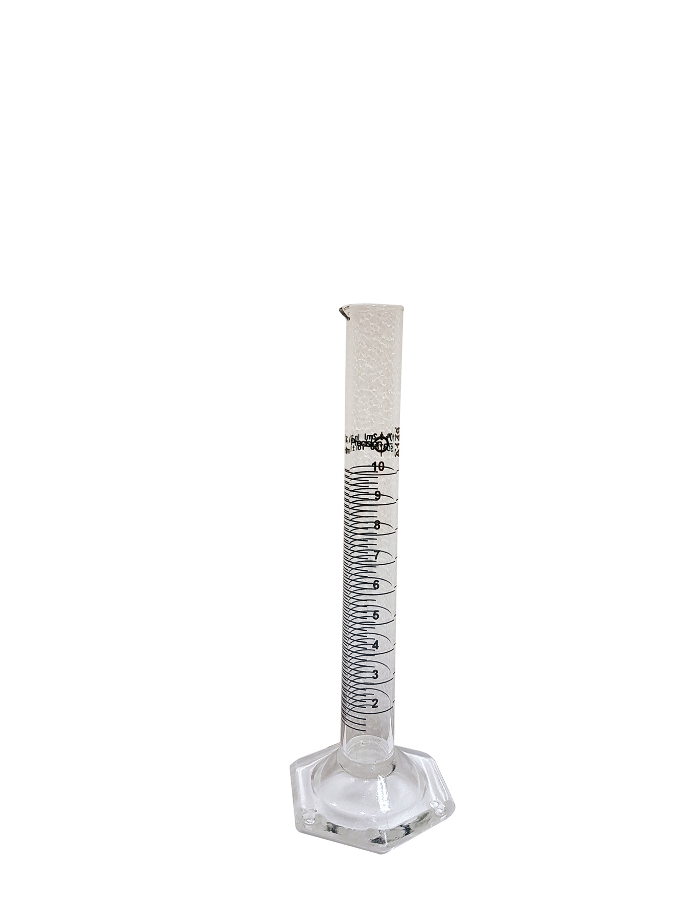 Precision Glass Cylindrical Measure - 10ml