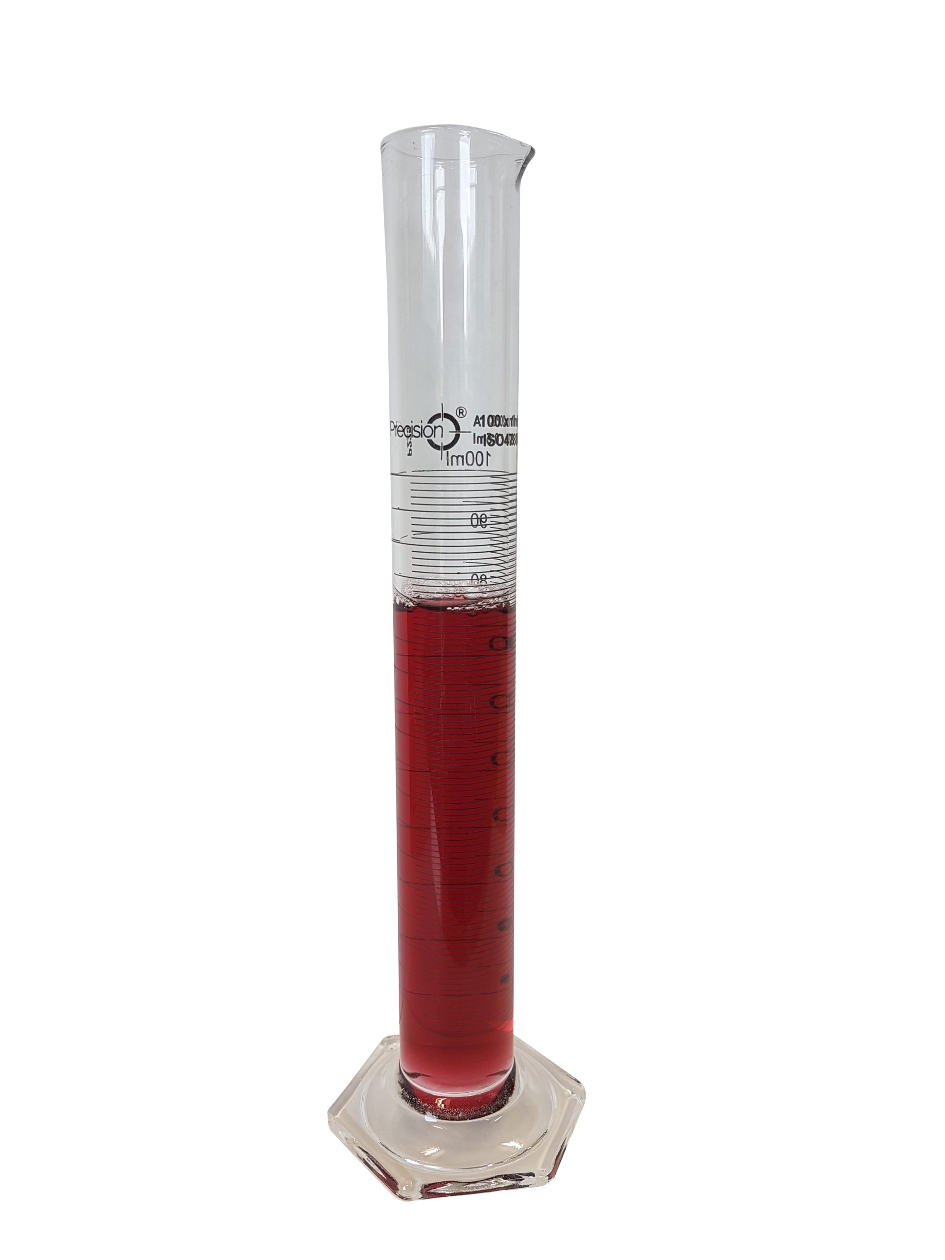 Precision Glass Cylindrical Measure - 100ml
