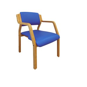 Devon Visitor Chair (Mid Blue)