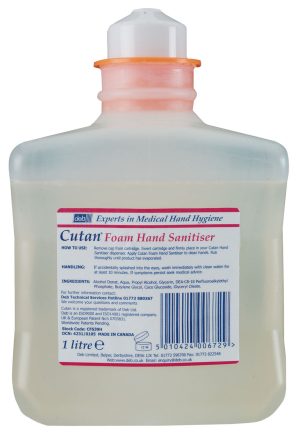 Deb Cutan Foam Hand Sanitiser