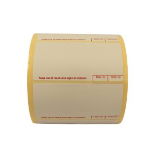 Status Dispensed by / Checked by Labels - (w)72 x (h)36mm