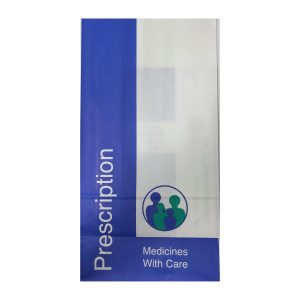 ProPac Non NHS Paper Prescription Bags - (h)350 x (w)180 x (g)110mm
