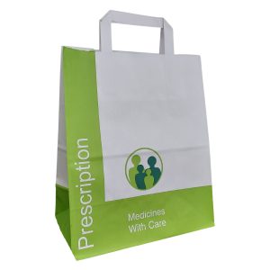 ProPac Non-NHS Paper Carrier Bags - (h)300 x (w)250 x (g)140mm