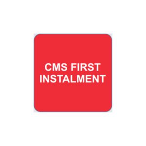 Status CMS First Instalment Labels - 36 x 36mm