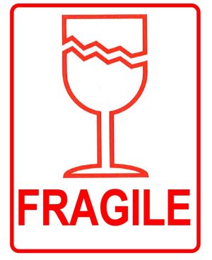 Status Fragile Labels