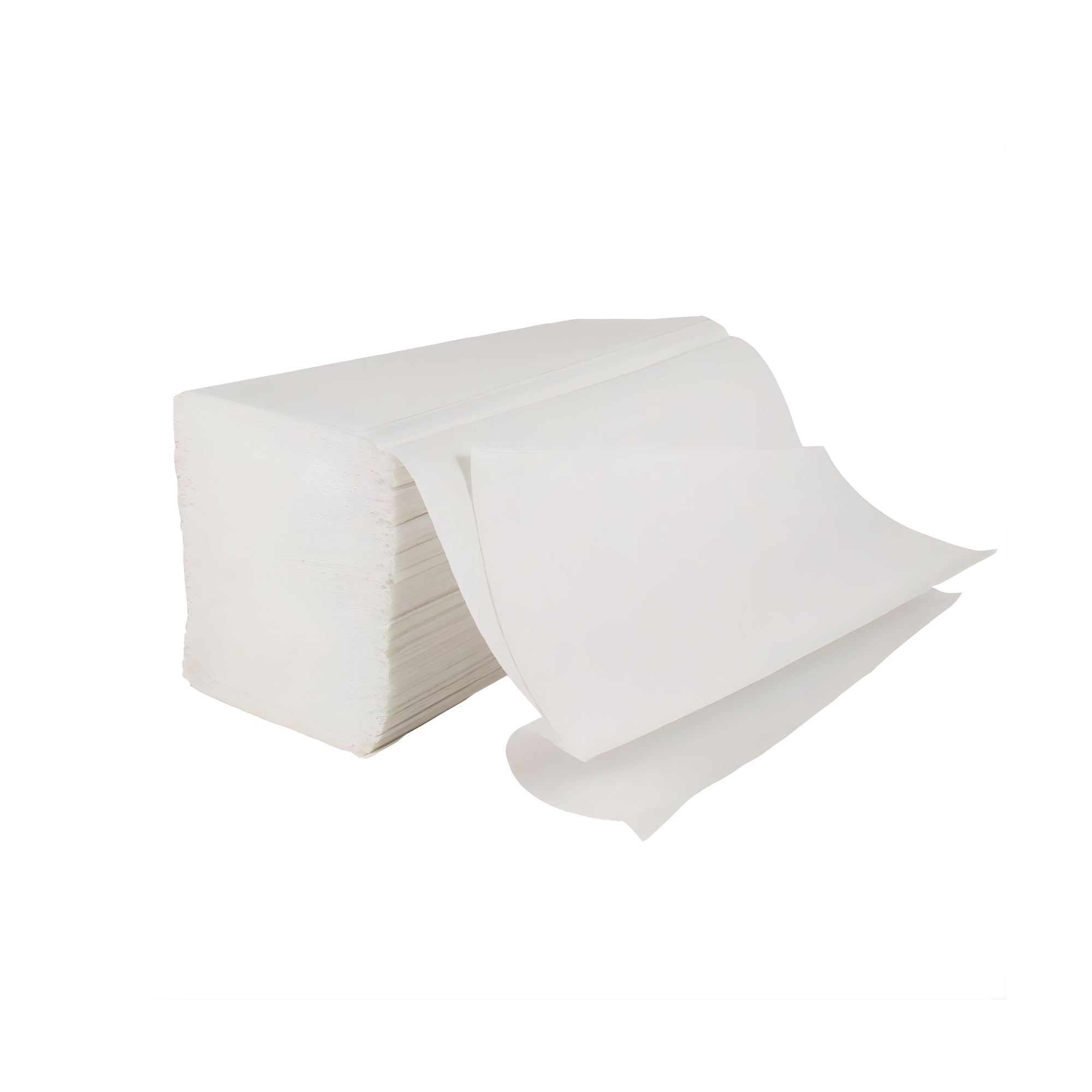 White Interfold Hand Towels 1ply