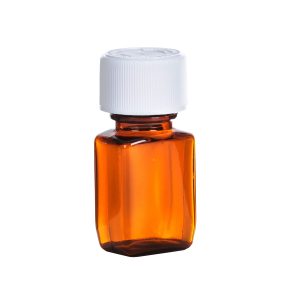 CuboPac PET Tablet Bottles Inc. CRC Closures - 16ml