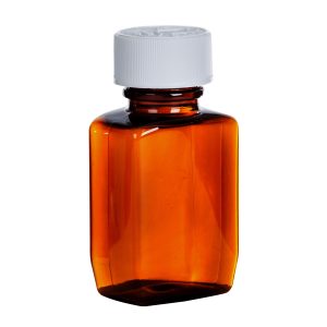 CuboPac PET Tablet Bottles Ready Capped CRC Closures - 90ml