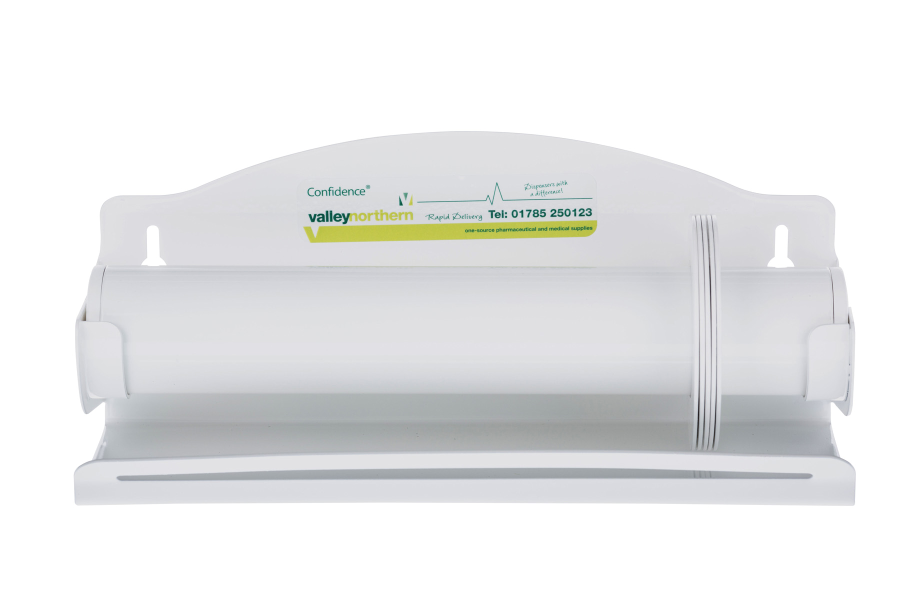 Status Metal Label Dispenser - (w)28 x (d)12 x (h)11cm