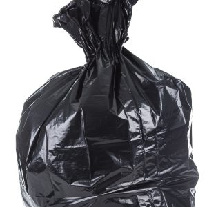 Black Refuse Sacks Flat Pack - 120 Gauge