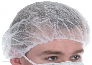 White Disposable Mob Cap