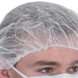 White Disposable Mob Cap