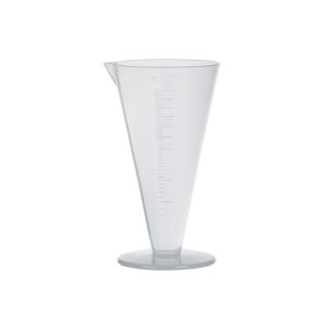 Precision Plastic Conical Measure - 100ml