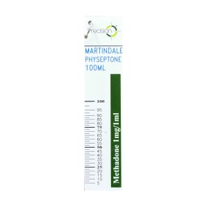 Precision Methadone Measuring Rulers 100ML Physeptone Martindale 1mg/1ml