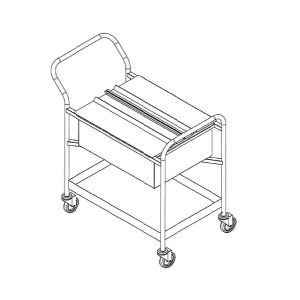 Medical Notes Trolley