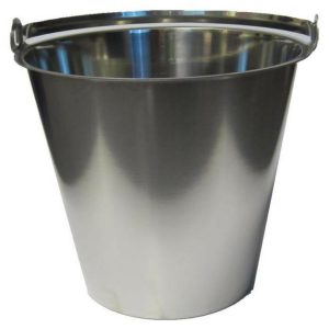 Stainless Steel Mixing Pail - 12 Litre