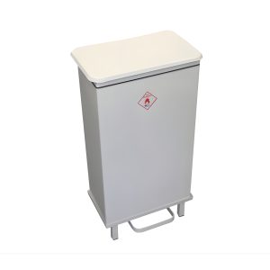 Metal Waste Bin 64L