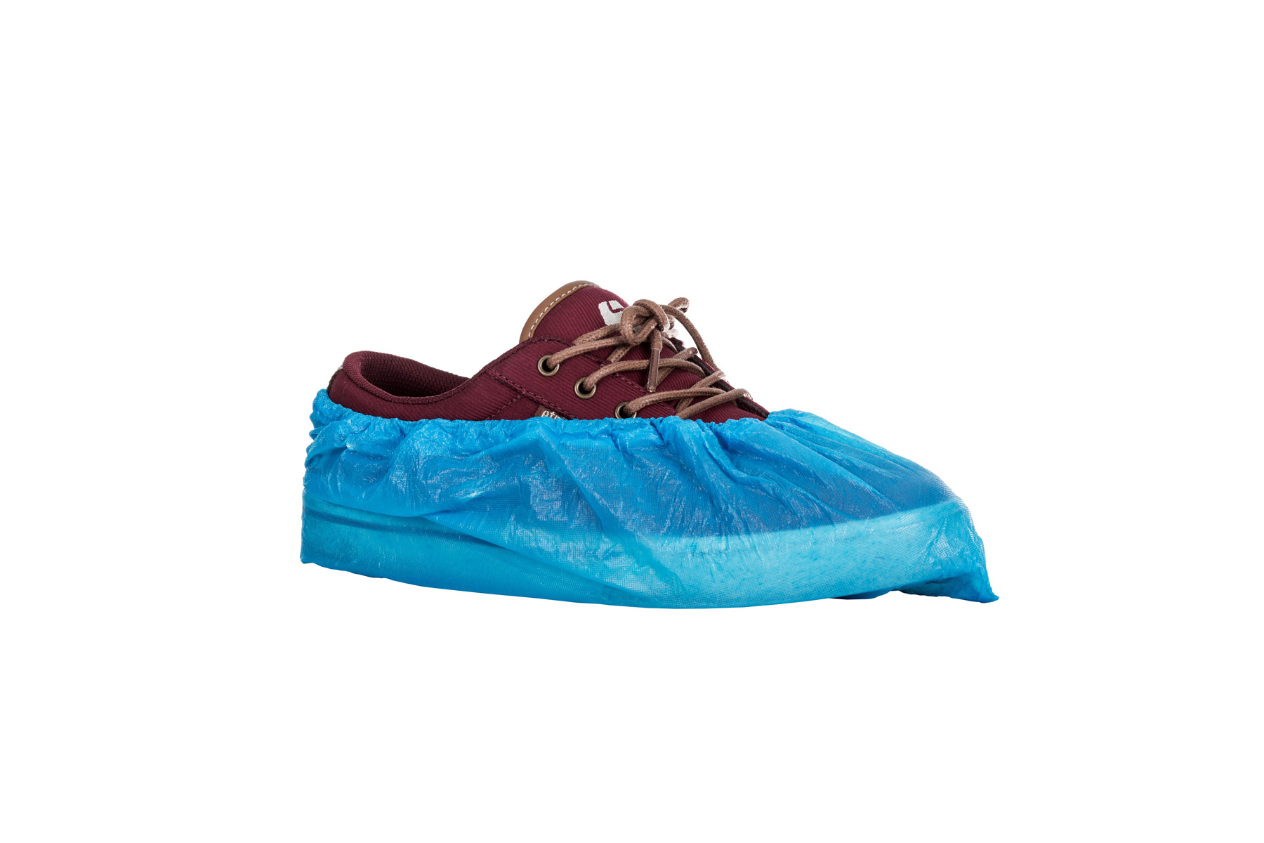 Blue Disposable Overshoe - Medium
