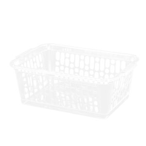 Clear Plastic Baskets (Medium) - (l)300 x (w)200 x (h)110mm