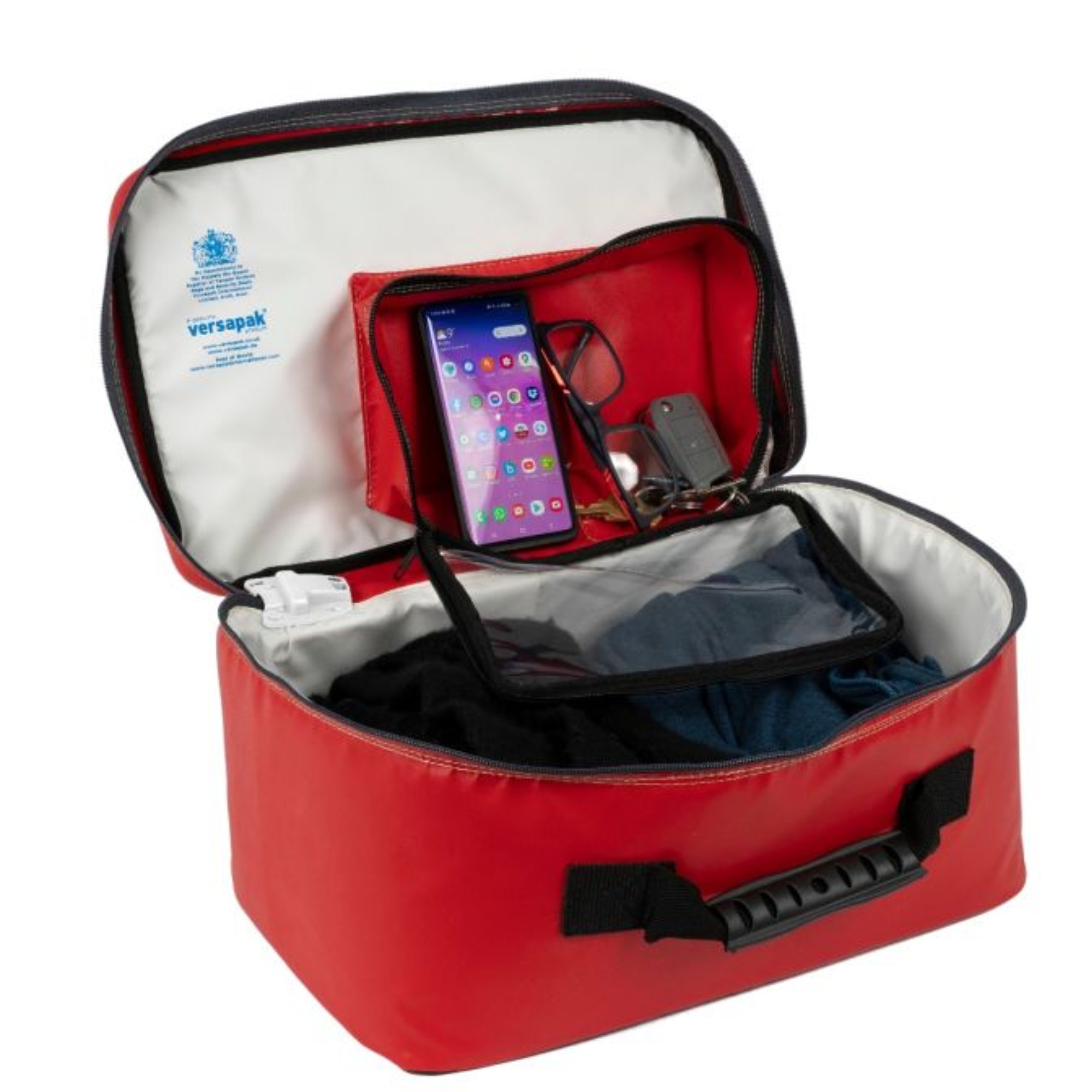Versapak Red Patient Overnight Bag