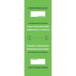 Status Medicines Enclosed CD Transport Labels 75 x 212 mm