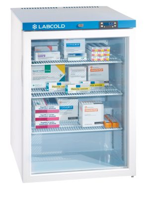 Labcold Glass Door Pharmacy Fridge - 150L