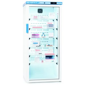Labcold Glass Door Pharmacy Fridge - 340L