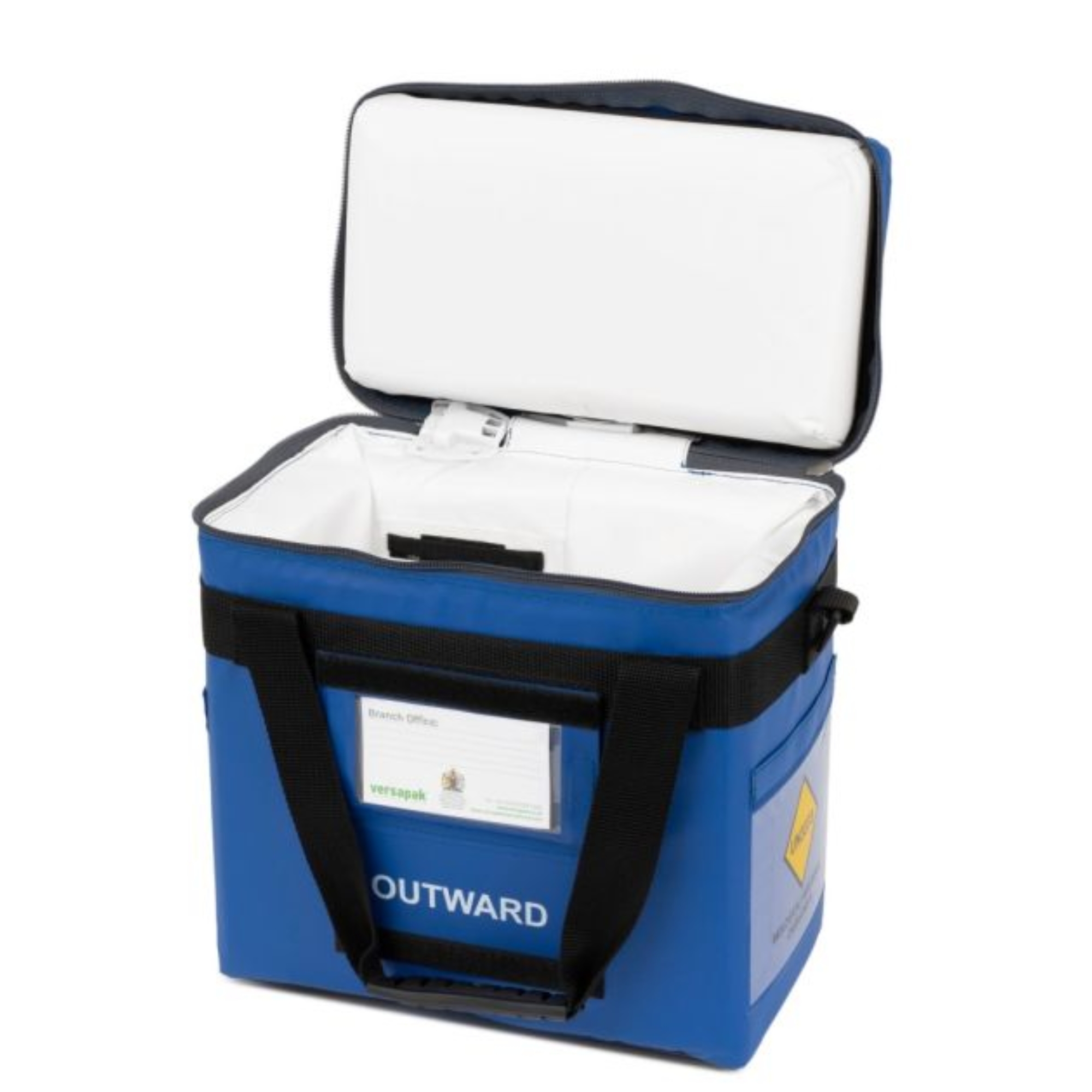Versapak Blue Insulated Pathology Sample Carrier (Small)
