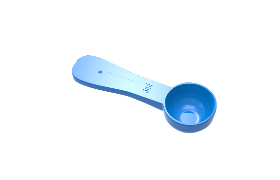 Blue Short Handle Scoop - 5ml