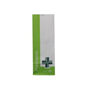 ProPac NHS Scotland Paper Prescription Bags - (h)220 x (w)75 x (g)50mm
