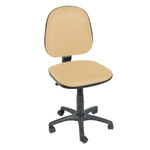 Operator Gas Lift Chair - Beige Vinyl