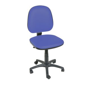 Hygihub Operator Gas Lift Chair - Mid Blue Vinyl