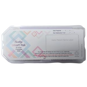 Smart Pak Disposable Tablet Trays - 2 x Daily Small