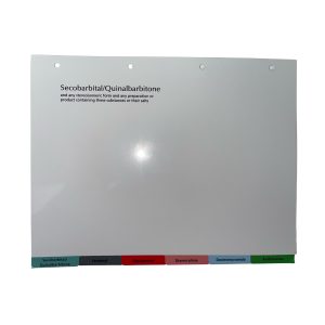 Controlled Drug Register Dividers only