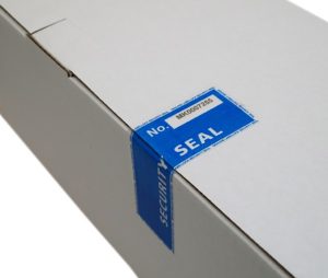 High Residue Tamper Evident Labels - 73 x 20mm