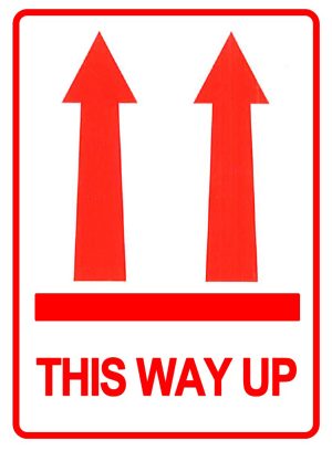 Status This Way Up Labels