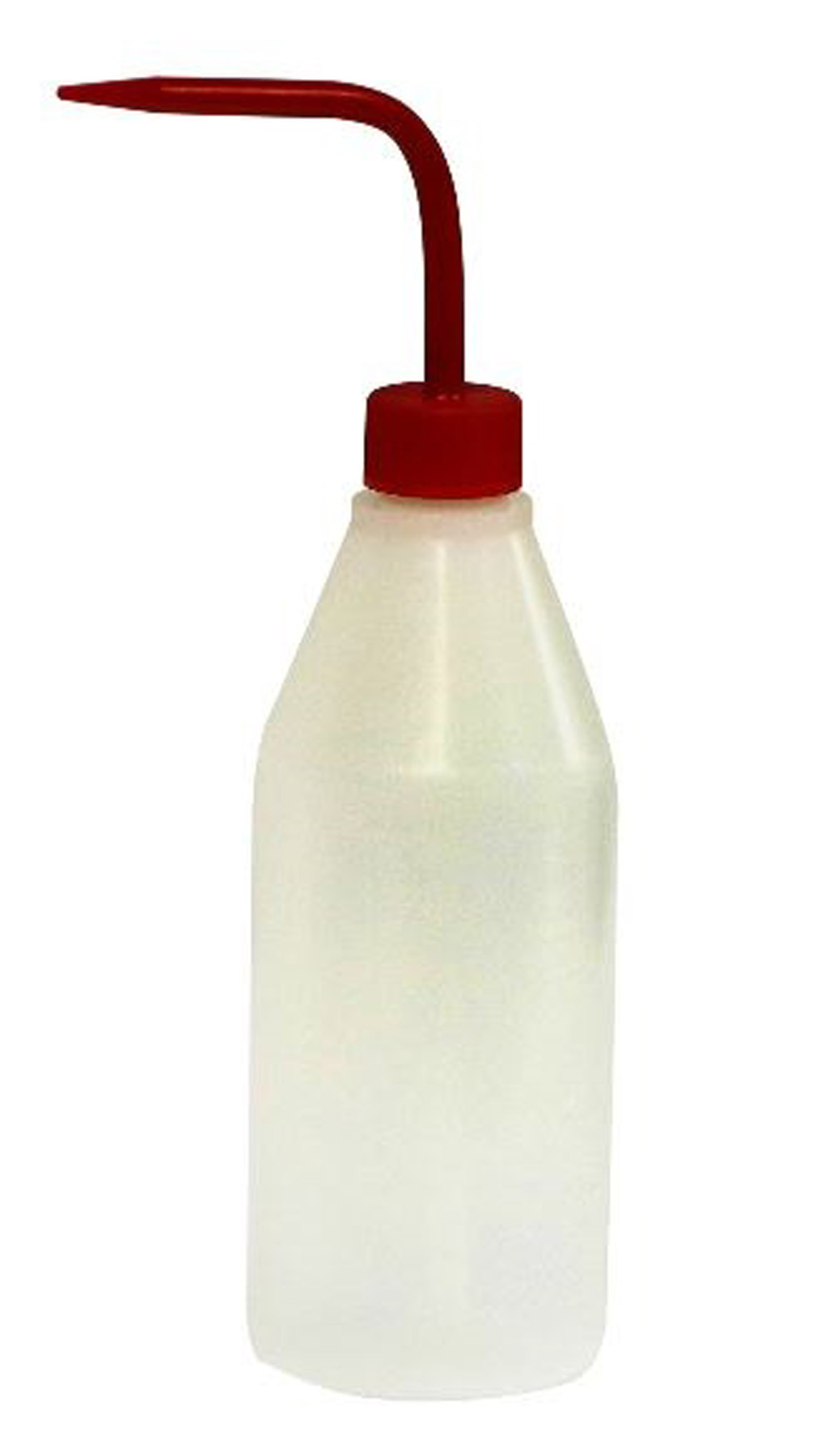 Wash Bottle with Red Screw Cap - 500ml