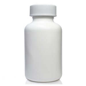 White Container With CR Cap - 250ML