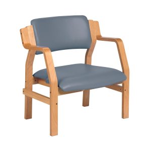 Bariatric Waiting Room Arm Chair - Grey