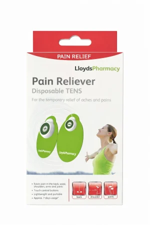 LloydsPharmacy TENS Pain Reliever Disposable Device for Back Shoulder Joint Pain