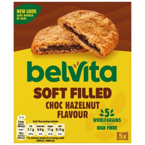 Belvita Filled Choc Hazelnut Bars Multipack 6pk
