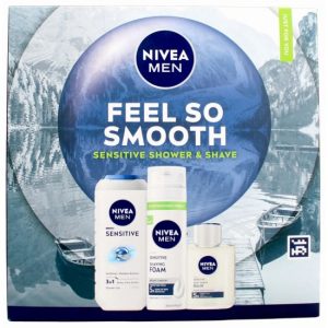 Nivea Men Feel So Smooth Gift Set 3pc Gift Set