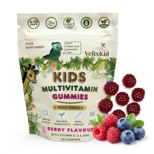 Vitacines Kids Multivitamin Gummies with Omega-3 – 30 Gummies